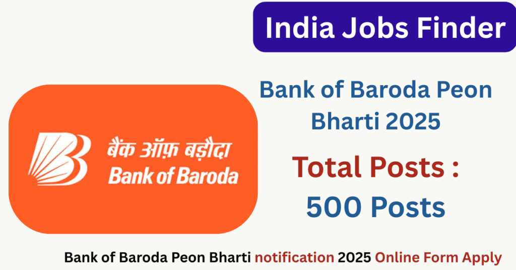 Bank of Baroda Peon Bharti