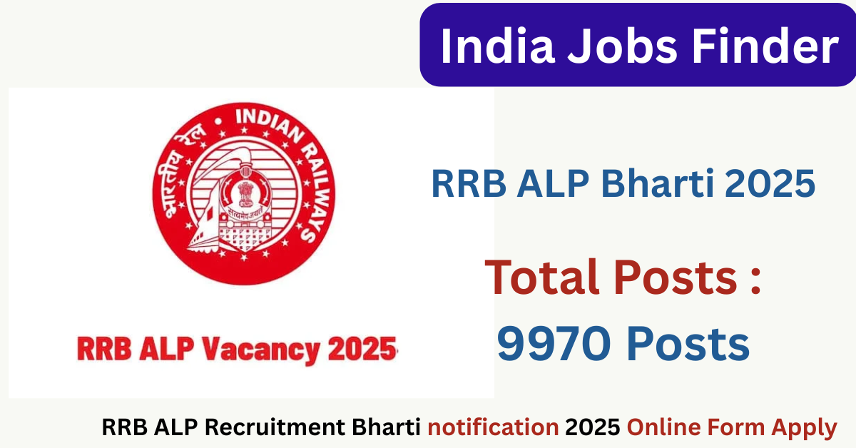 RRB ALP Bharti 2025 Apply Online