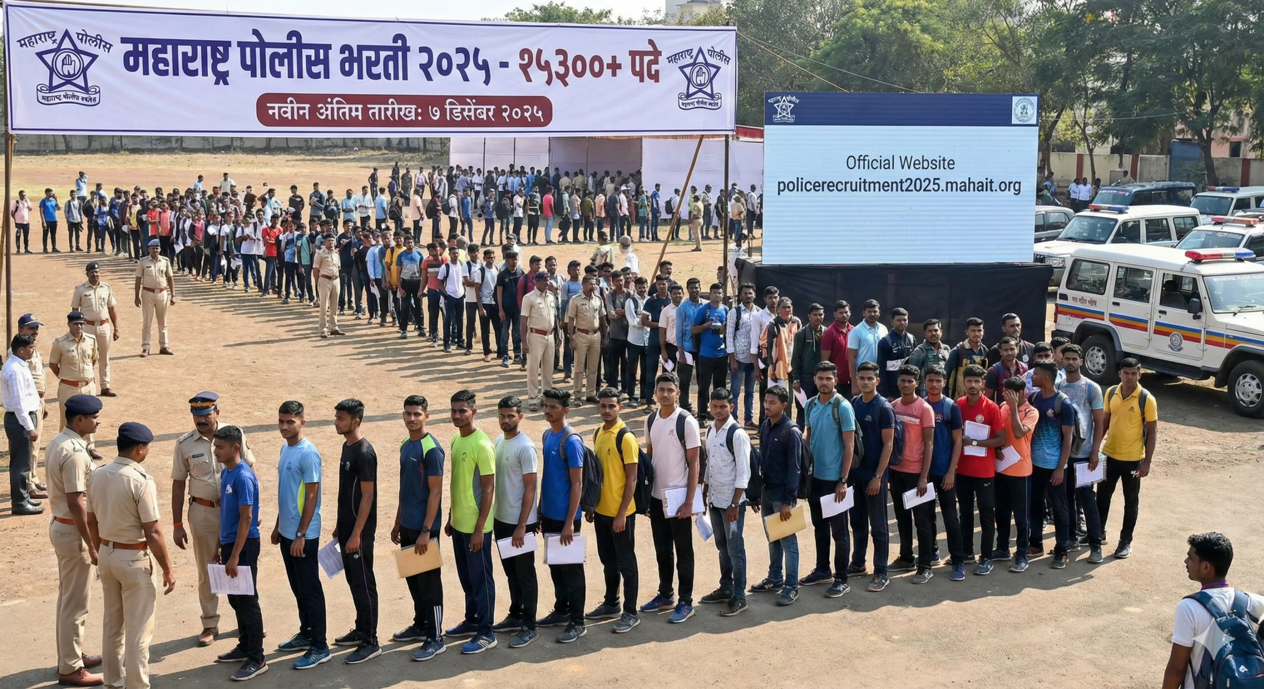 Maharashtra Police Bharti 2025: 15300+ पदों पर भर्ती, आवेदन की तारीख बढ़ी 1 Maharashtra Police Bharti 2025